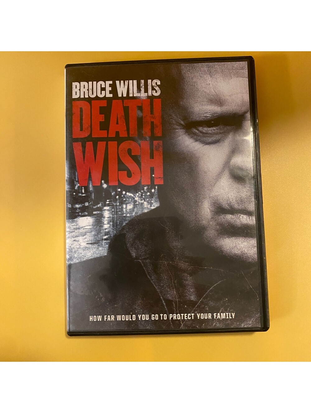 Death Wish DVD 2018 Bruce Willis Eli Roth Vincent D'Onofrio Elisabeth Shue MGM
